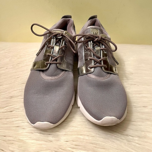 Michael Kors Gray/Silver Sneakers - Picture 2 of 7